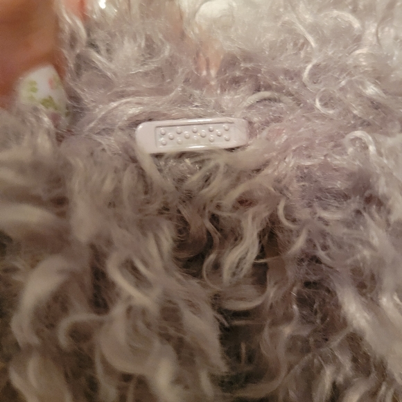 Noize Vegan fur teddy coat - Picture 6 of 7